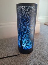 Touch Lamp Wax Tart Melter Oil Burner Aroma Fragrance Diffuser Black Forest Tree