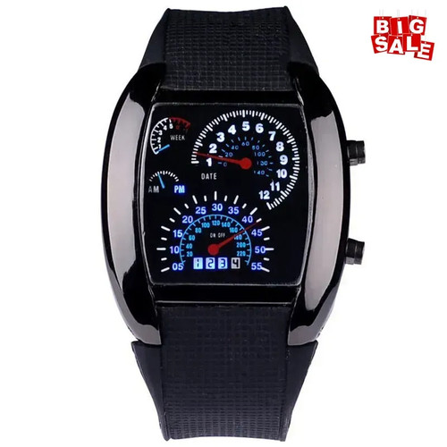 Men quartz wristwatch fan - wristwatch,