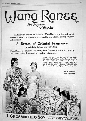 Antique old print 1918 - old,