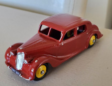 Burgandy Dinky Riley Diecast 1950's Toy Car No.158 Code 3 Beautiful Condition