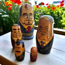 Vintage USSR Hand Painted
