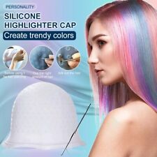 Magi Cap Reusable Hair Cap Coloring Highlighting Rubber Cap Streaking with Hook