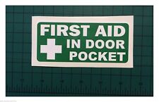 QTY X5 120 x 55 mm FIRST AID