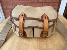 Vintage canvas camera bag with - camera,