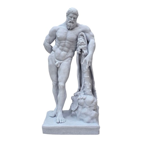 Farnese hercules statue - farnese, 3d