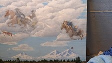 Riders In The Sky Original Oil