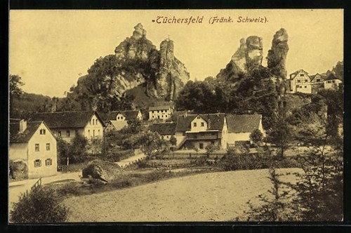 Postcard tüchersfeld - tüchersfeld, /