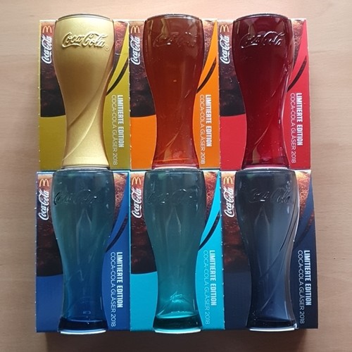 Coca cola glasses 2018 - 🥤6x,