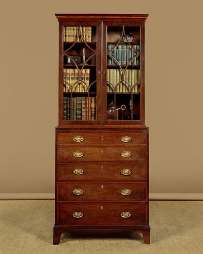 Antique small secretaire - antique,