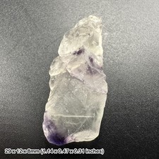 Rare blue john fluorite from