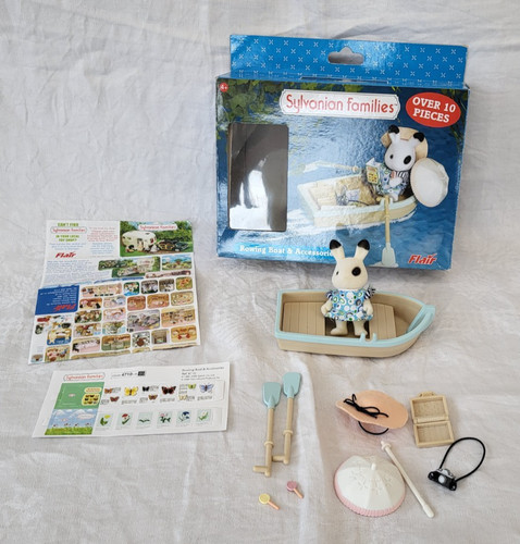 Sylvanian families rowing - sylvanian,