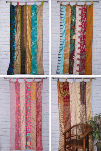 Indian vintage sari patchwork - indian,