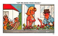 SAPPHIRE COMIC POSTCARD NO 132