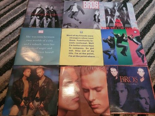 Vinyl singles records - 9, x