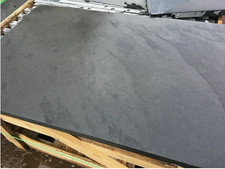 Natural brazilian slate hearth - natural,