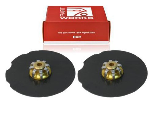 Damper plate for porsche - 2x,