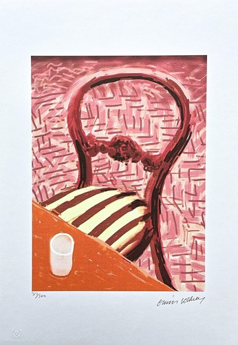 David hockney window - window, at