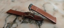 20mm PU Leather  Watch Strap