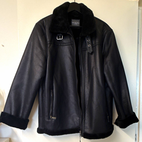 Primark black faux leather - primark,
