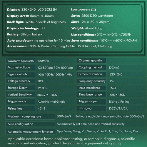 Kkmoon 120mhz digital - kkmoon,