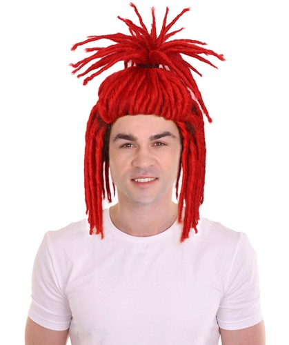 Men red dreadlock - men’s,