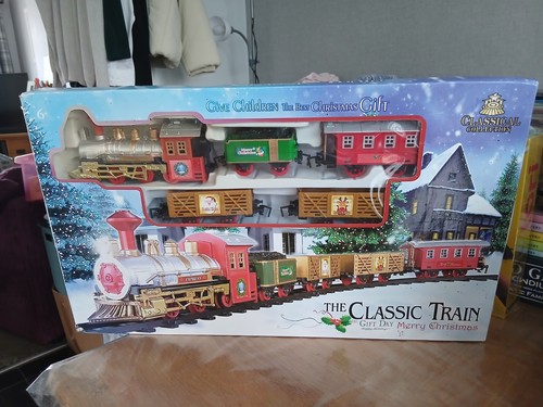 Classic train merry christmas - classic,