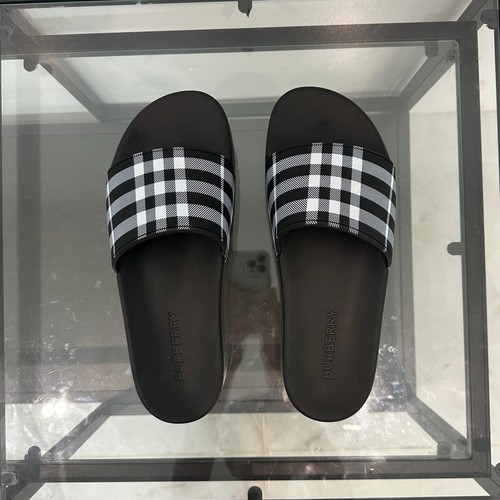 Burberry men black white - men's, black/white