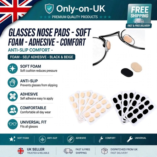 Glasses nose pads - pads, foam
