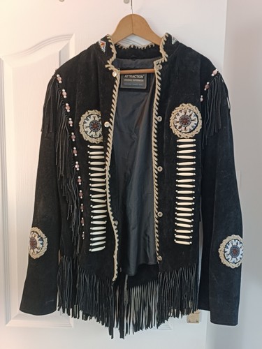 Suede leather jacket native - jacket,