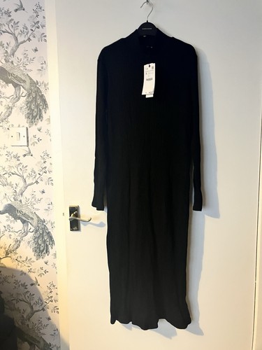 Zara black dress - s, 10