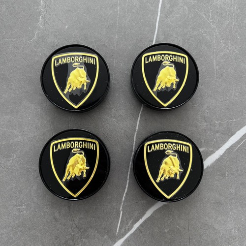 60mm lamborghini centre caps - lamborghini,
