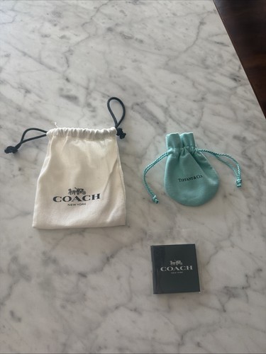 Coach and tiffany co jewlery - and,