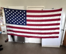 Vintage american flag cotton - vintage,