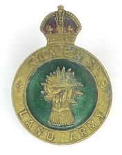 WW2 Women's Land Army Enamel