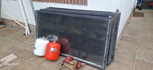 Hot water solar - 4x, panels