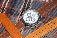 NEVIS Beveridge Leather Watch