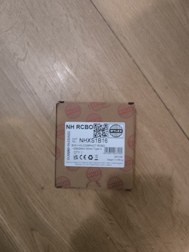 Wylex 16amp miniature rcbo - wylex,