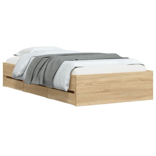 Vidaxl bed frame with drawers - with,