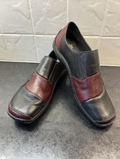 RIEKER L1762 LADIES LEATHER SHOES SIZE 5. BRAND NEW. RRP £59.99.