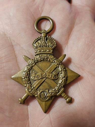 Ww1 1914 star davies - ww1, star,