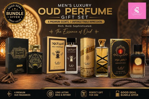 4x100ml oud collection eau - oud,