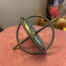 Vintage Metal Gyroscope Spinning Top Toy ideal Fidget Spinner Toy 
