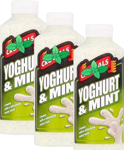 Crucials yoghurt and mint - crucials,