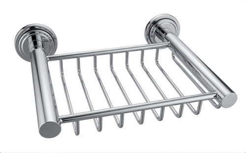 Chrome shower caddy wall - shower,