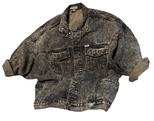 Vtg 80s short sleeve denim - 80s,