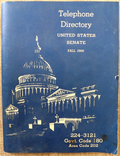 Vtg 1966 telephone directory - vtg.,