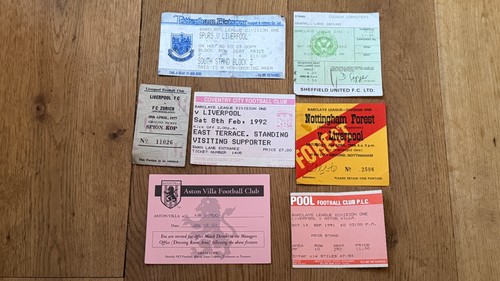 Ticket collection bundle of - /,