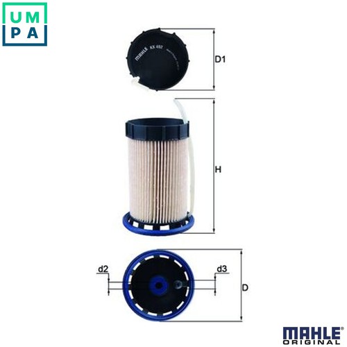 Fuel filter 492 for skoda - fuel,