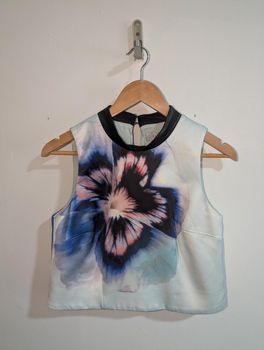Coast floral print - coast, crop
