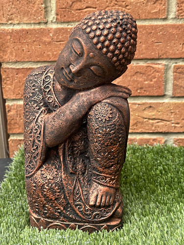 Sleeping buddha concrete - buddha,